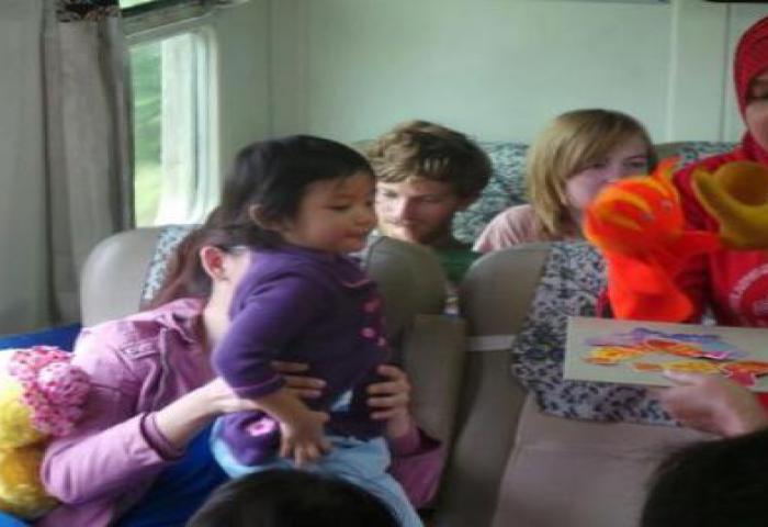 KAI Ajak Ratusan Anak Peringati Hari Dongeng